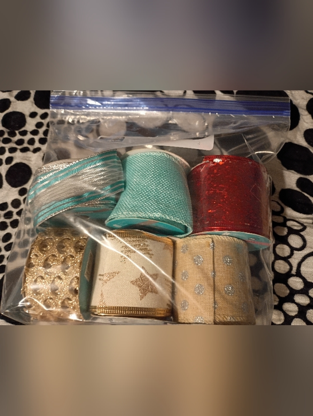Various Wire Ribbons - 6 Pack